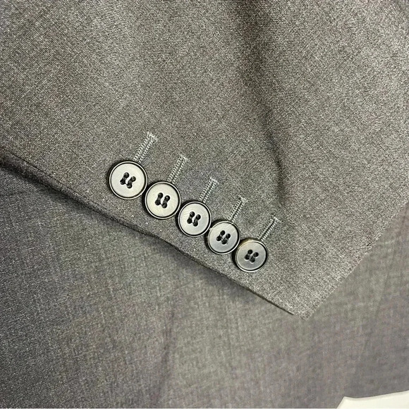 Baldessarini Charcoal Blazer Sport Coat Size 42 US - Picture 5 of 6